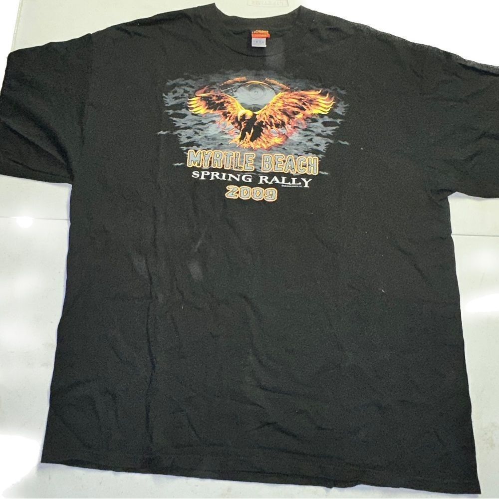 2009 Myrtle Beach South Carolina‎ Spring Motorcycle Rally Tshirt 2XL